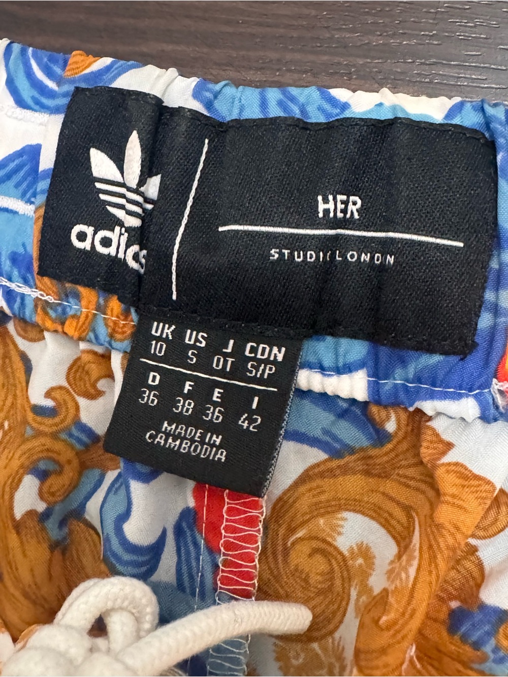 adidas Originals x HER Studio London Baroque Floral Track Suit – Size Small - Picture 6 of 7